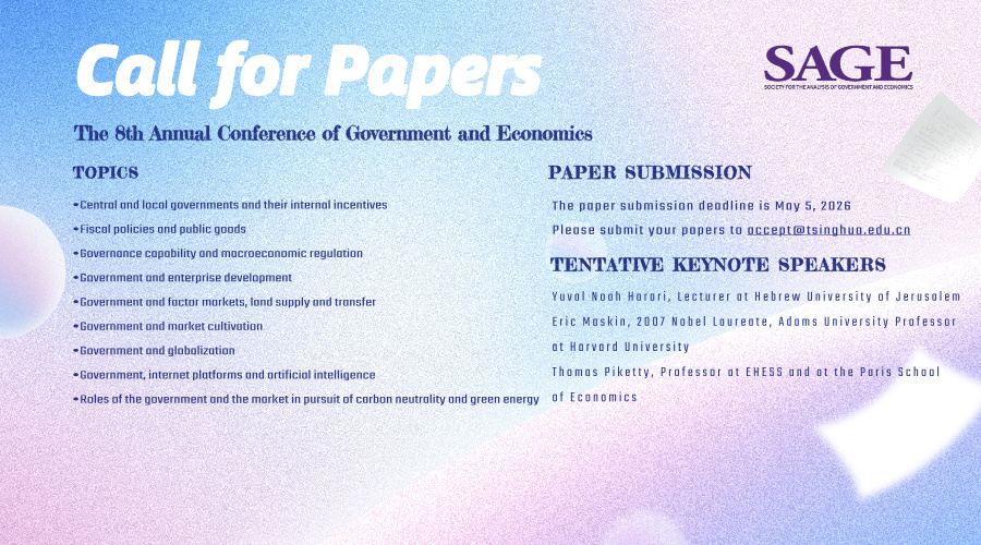 Society for the Analysis of Government & Economics tweet media