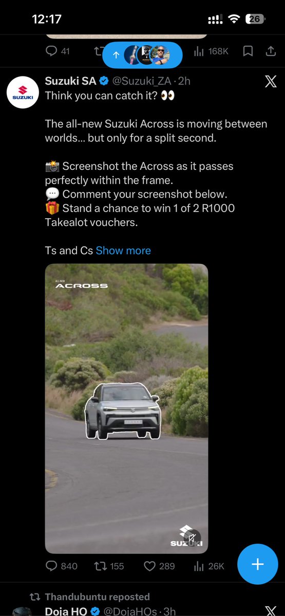 ClaftiB's tweet photo. @Suzuki_ZA https://t.co/DrkFiOJWJb