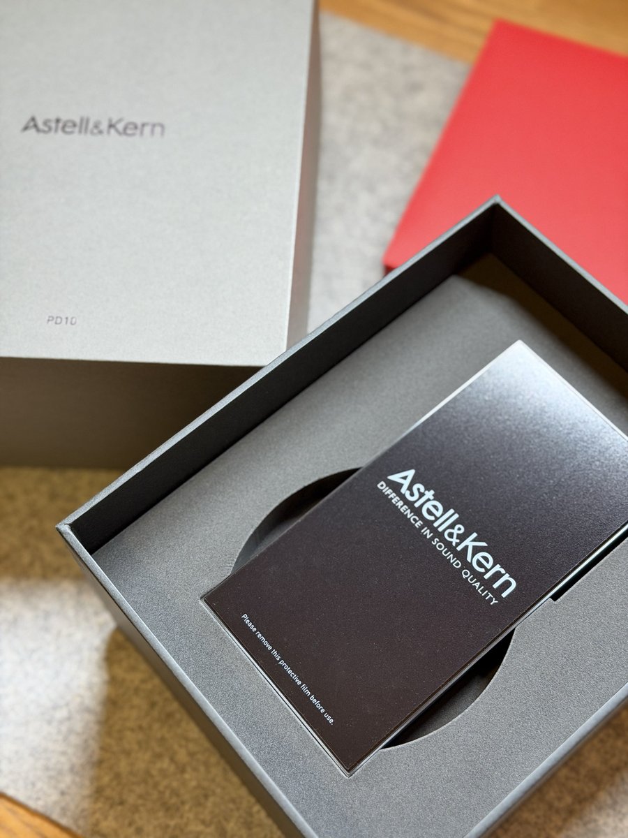 abell1277's tweet photo. MNG!
Astell&Kern PD10
手持ちのDAPをドナドナしPD10をお迎え
DAPのあるポタオデライフを過ごし
好みが明確になってきた結果
音やサイズ感などなど
自分にマッチするのがPD10でした
どっぷり沼!
#DAP #PD10 #DAPのあるポタオデライフ #ポタオデ沼 https://t.co/WY0YeDzVAu