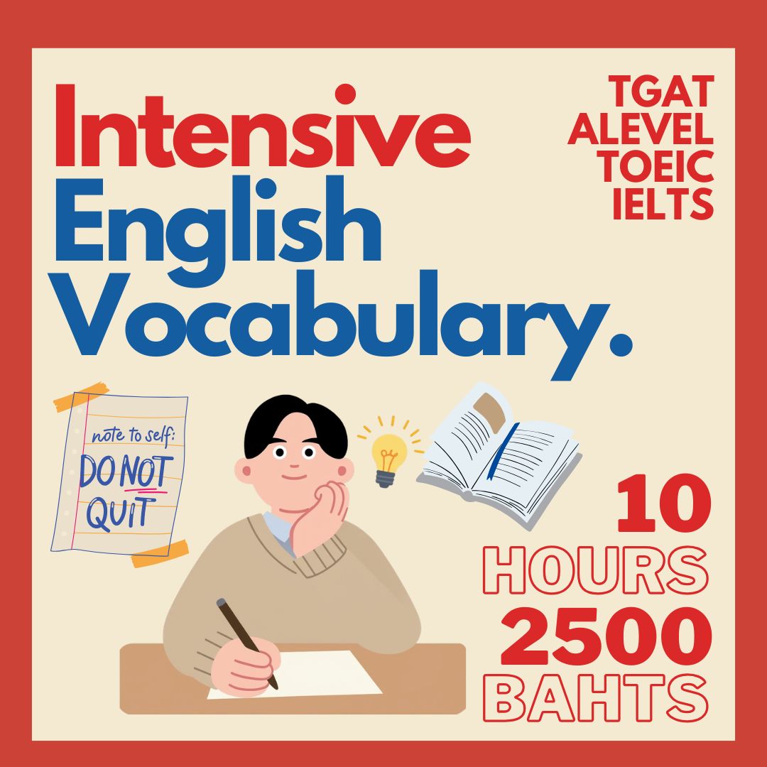 studybuddyth's tweet photo. ถ้า #Alevel70 ยังไม่รู้จะเริ่มท่องศัพท์จากตรงไหน ❓
Study Buddy ขอแนะนำคอร์ส
Intensive English Vocabulary 👑

⚡ รวมศัพท์สำคัญ เหมาะกับทุกสนามสอบ
⚡ อธิบาย + แตกศัพท์แบบเข้าใจง่าย จำได้ ใช้ได้จริง
📱 Line: @744bpwgu / DM 

#TCAS70 #ALEVELอังกฤษ #Aleveleng #TOEIC #IELTS #ติวielts https://t.co/9P4RuW6Vik
