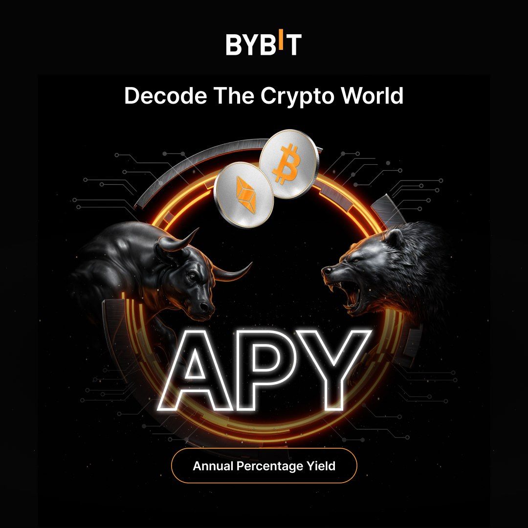APY measures the real yearly growth of your crypto funds, including compounding which increases earnings over time. 

#Crypto #Education