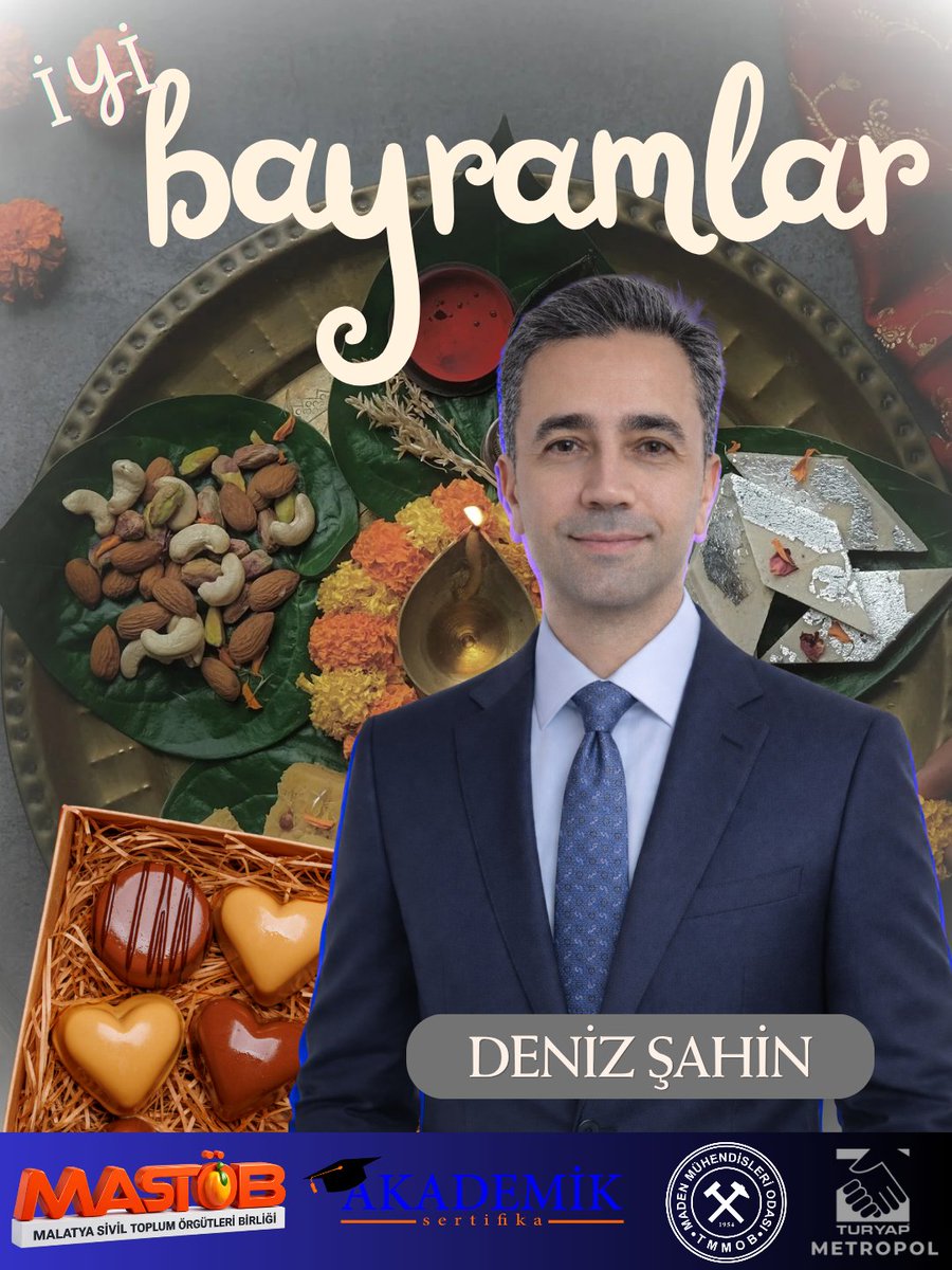 Sevgiyle paylaşılan her an bayramdır…
Huzur, sağlık ve bereket dolu nice bayramlara. Bayramınız mübarek olsun.

#Bayram  #Sevgi #Paylaşmak #DenizŞahin #Malatya #Mastöb #Turyap #Madenmühendisi