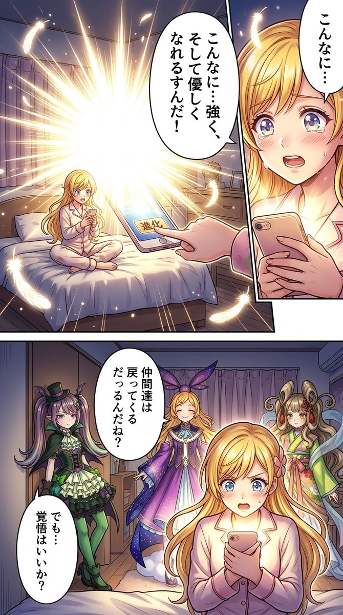 news2ch5's tweet photo. #生成漫画AI

ミクシィの人気スマートフォンゲーム「モンスターストライク」（モンスト）が、ガチャシステムのマンネリ化と新キャラクターの性能インフレによりユーザーから強い批判を集めています。全盛期の2022年に933億円を記録した売上が2023年には718億円に落ち込み、2025年も回復傾向ながら https://t.co/Yh7m1lhzDr