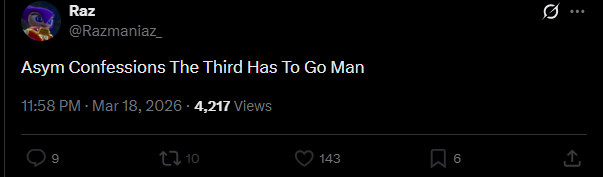 ASYM confessions The III tweet media