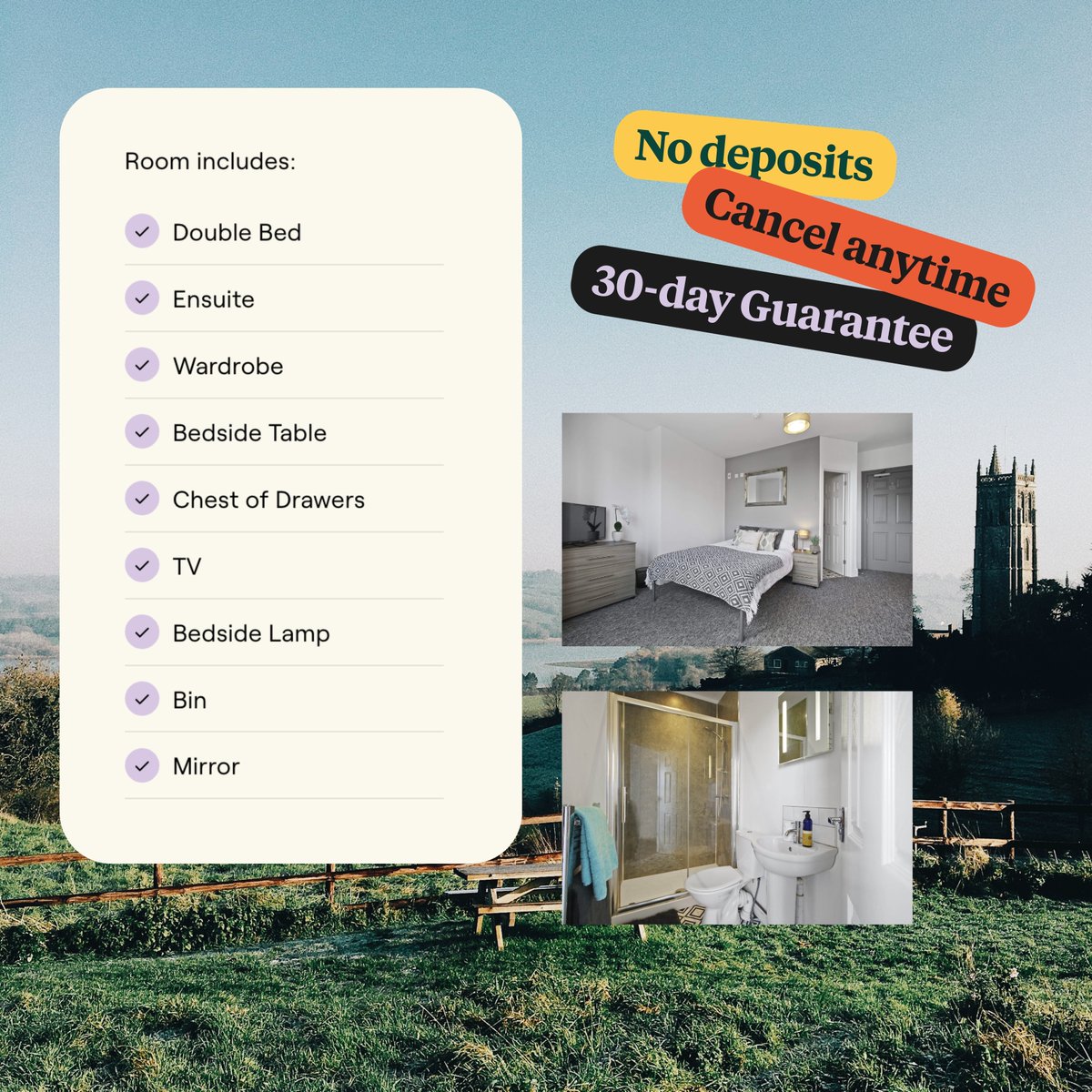 ROOM OF THE WEEK!
AVAILABLE APRIL 2ND 🗓️
161 Whitecross Road, Hereford
£725 per month - All Inclusive

📞 0333 444 0423
📧 hello@relorooms.co.uk
💻 Live chat through our site!
OR you can message us on our DM!

#ReloRooms #RoomForRent #newbeginnings #hereford #herefordshire