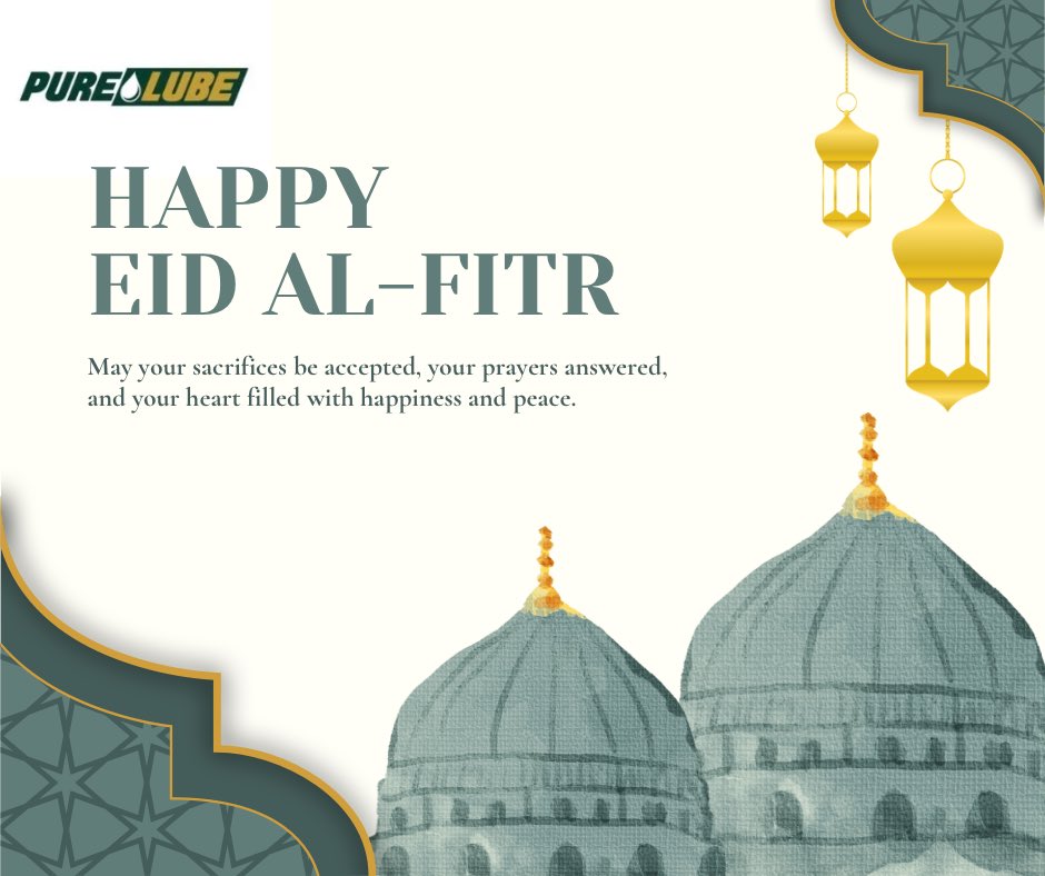 PureLube_gh's tweet photo. 🌙 Eid Mubarak from PureLube!

As we celebrate the joyous occasion of Eid, all of us at PureLube extend our warmest wishes to our partners, customers, supporters, and the entire community. https://t.co/9cGcJOquTM