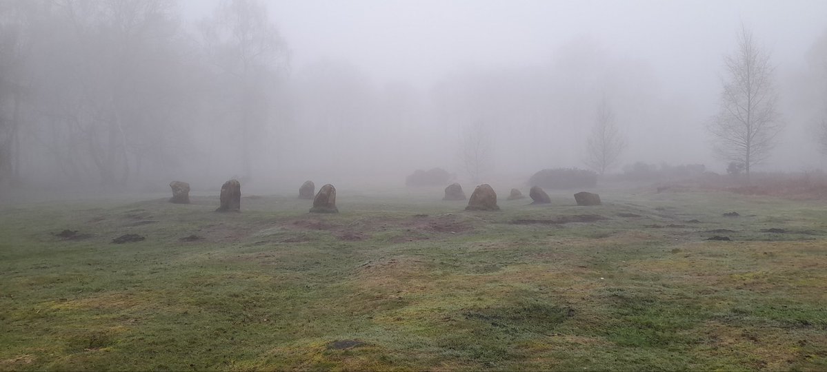 The ladies looking splendid dancing in the mist
