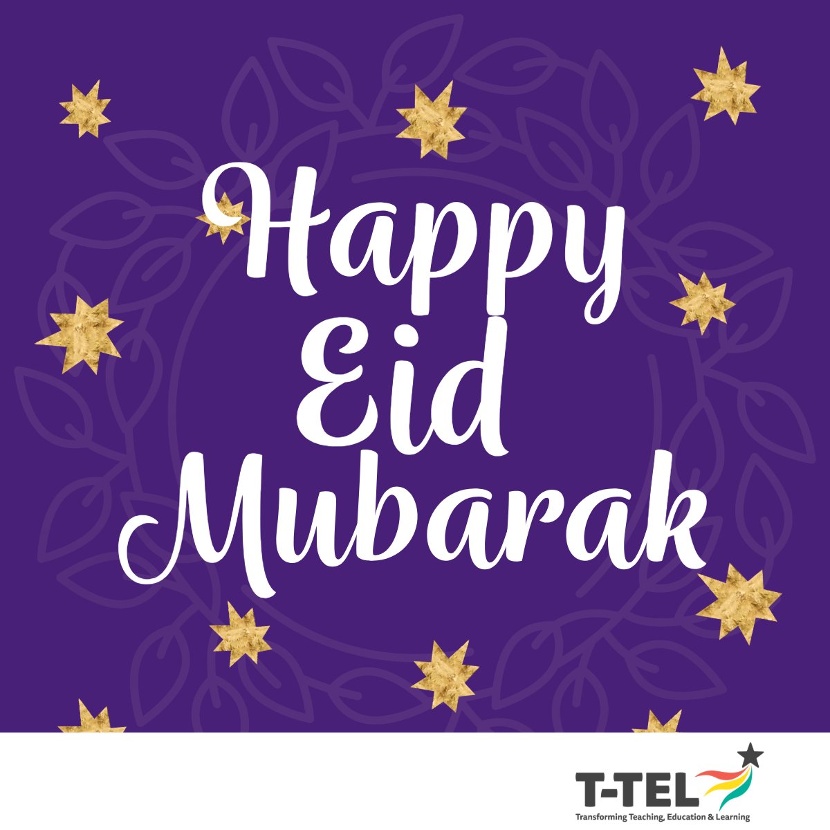 TTELGhana's tweet photo. T-TEL wishes all our colleagues, partners and friends a very happy Eid Mubarak. 
#EidMubarak #EidAlFitr https://t.co/MzU829oy0o