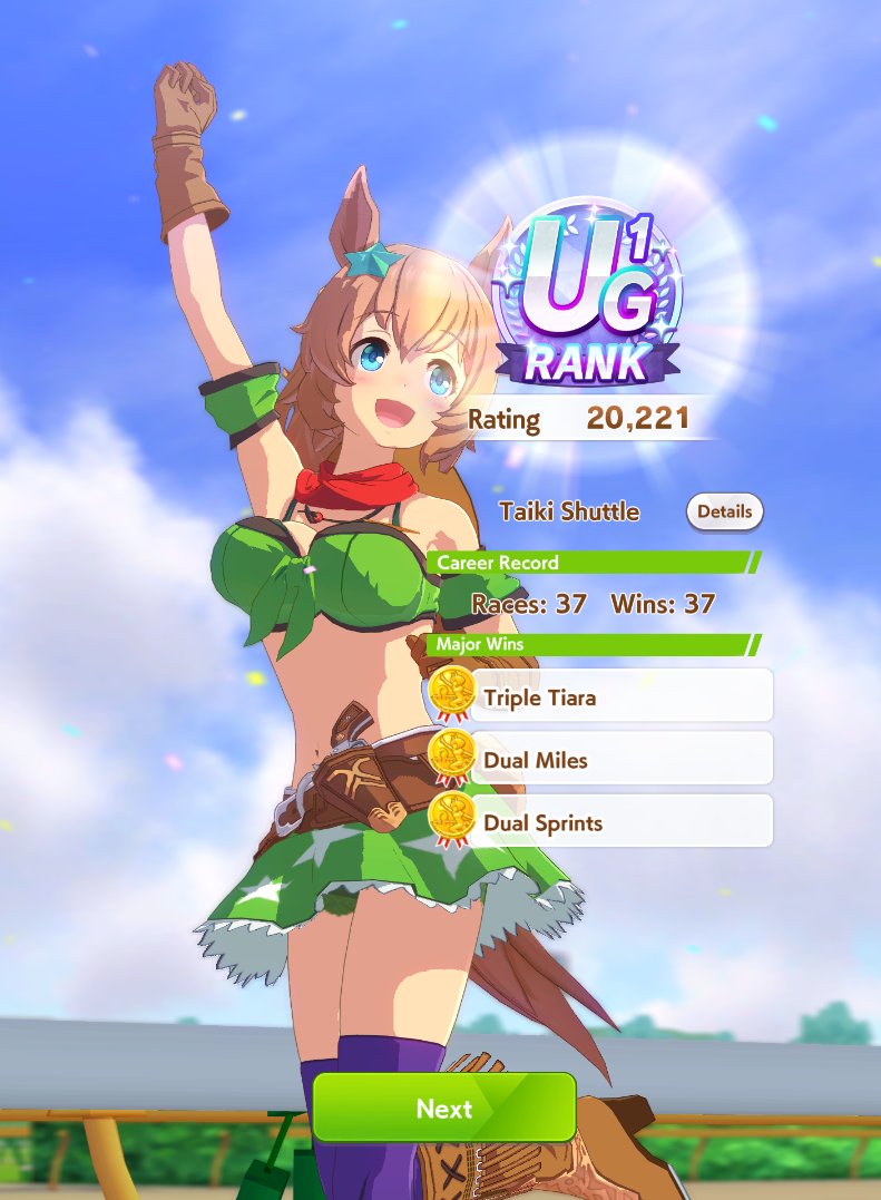 thank you taiki shuttle