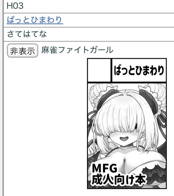 4/5のロンカツのスペース出てました!イッパツちゃんのえっちな本を描いています!よろしくお願いします 