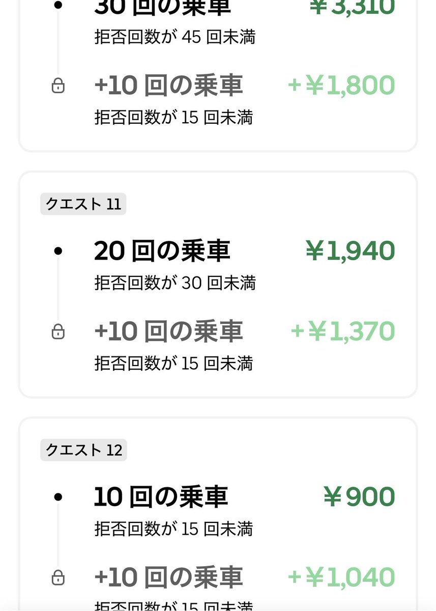 拒否回数ー！！無理！！！🤣