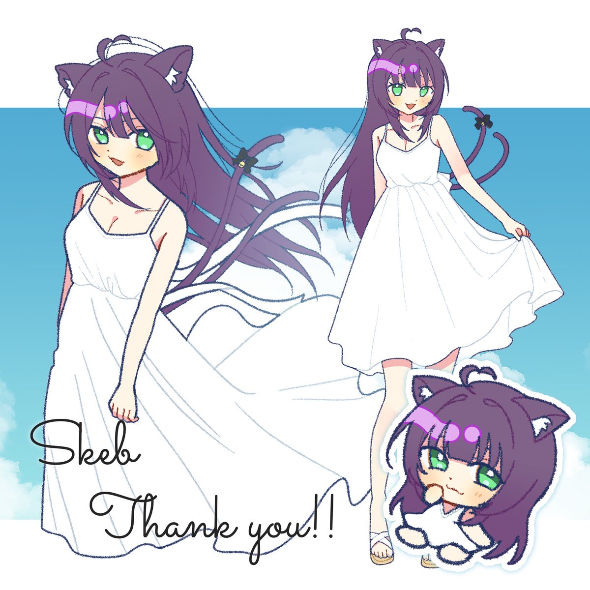 llIIpon's tweet photo. Skebありがとうございました🏖🐬
リピートありがとうございます🐠
#Skeb  #Comission https://t.co/zTSdO02jk3