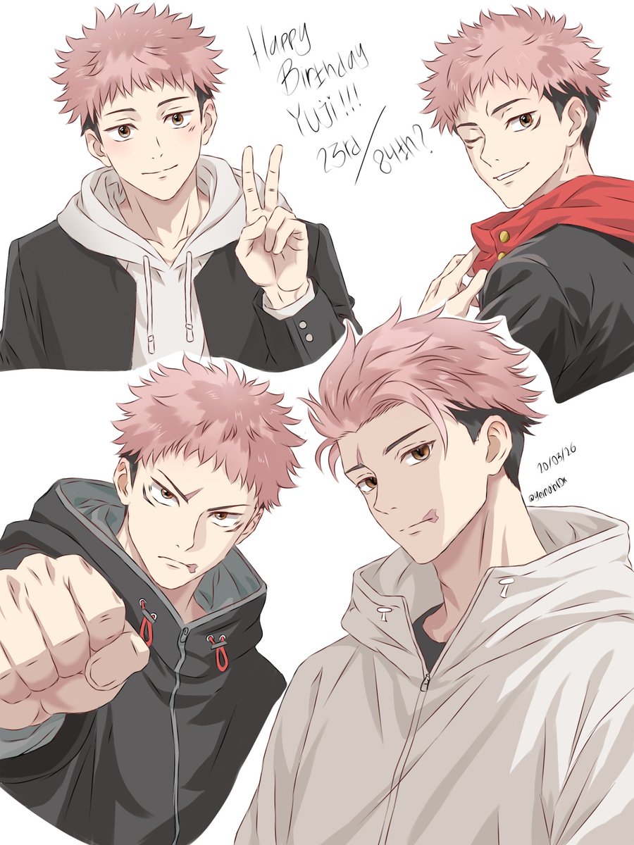 Happy Birthday Yuji Itadori😆🎉🎉🎉 Oh My boy, are you really all grown up ...