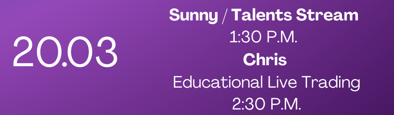 💥 DOUBLE STREAM DAY LOADING… 💥

Sunny Connect with his daily dose of knowledge an live trades.

<a href="/Tr8drChris/">Tr8drChris</a> with real-time breakdowns, clean entries, and educational alpha.

Lock in NOW – set the reminder, tell a friend. UCT Time.

$fx #crypto