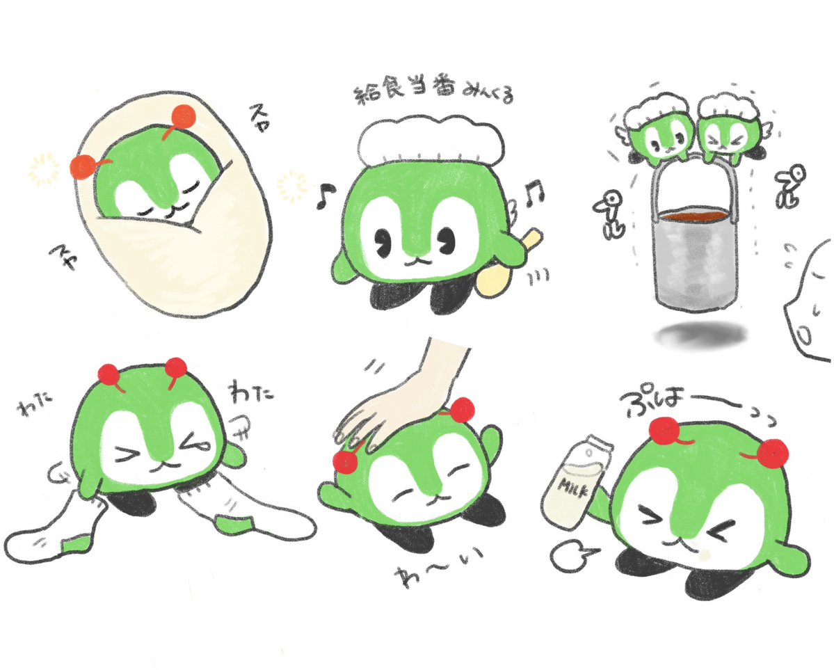 久々にみんくるお絵かき‼️