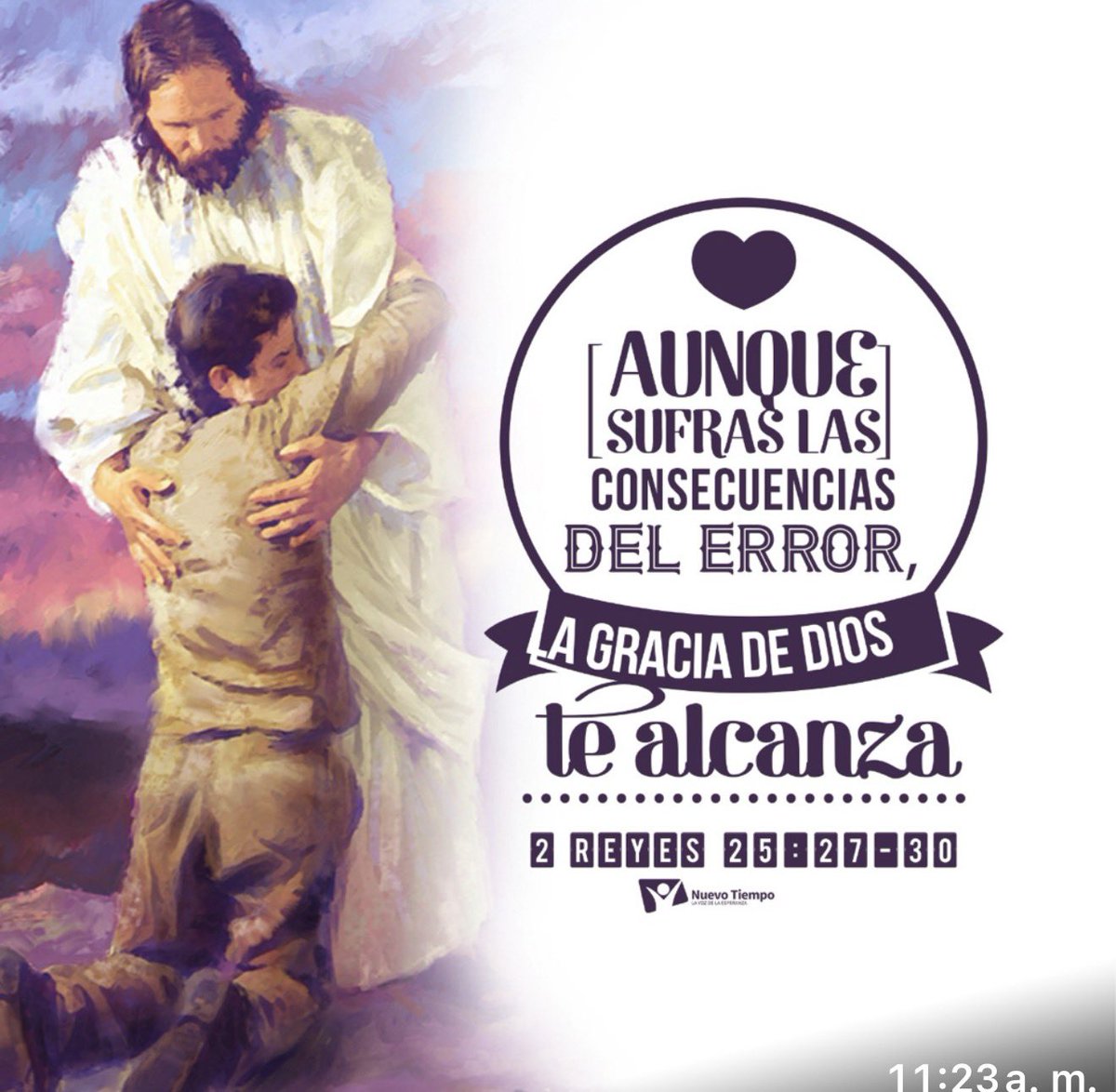 #2Reyes 25
#rpsp
#PrimeroDios
"El largo sufrimiento de Dios habia terminado. Los Juicios que habian sido demorados tanto tiempo finalmente cayeron sobre Jerusalén a causa de su persistente impenitencia."
(P y R pág. 460)