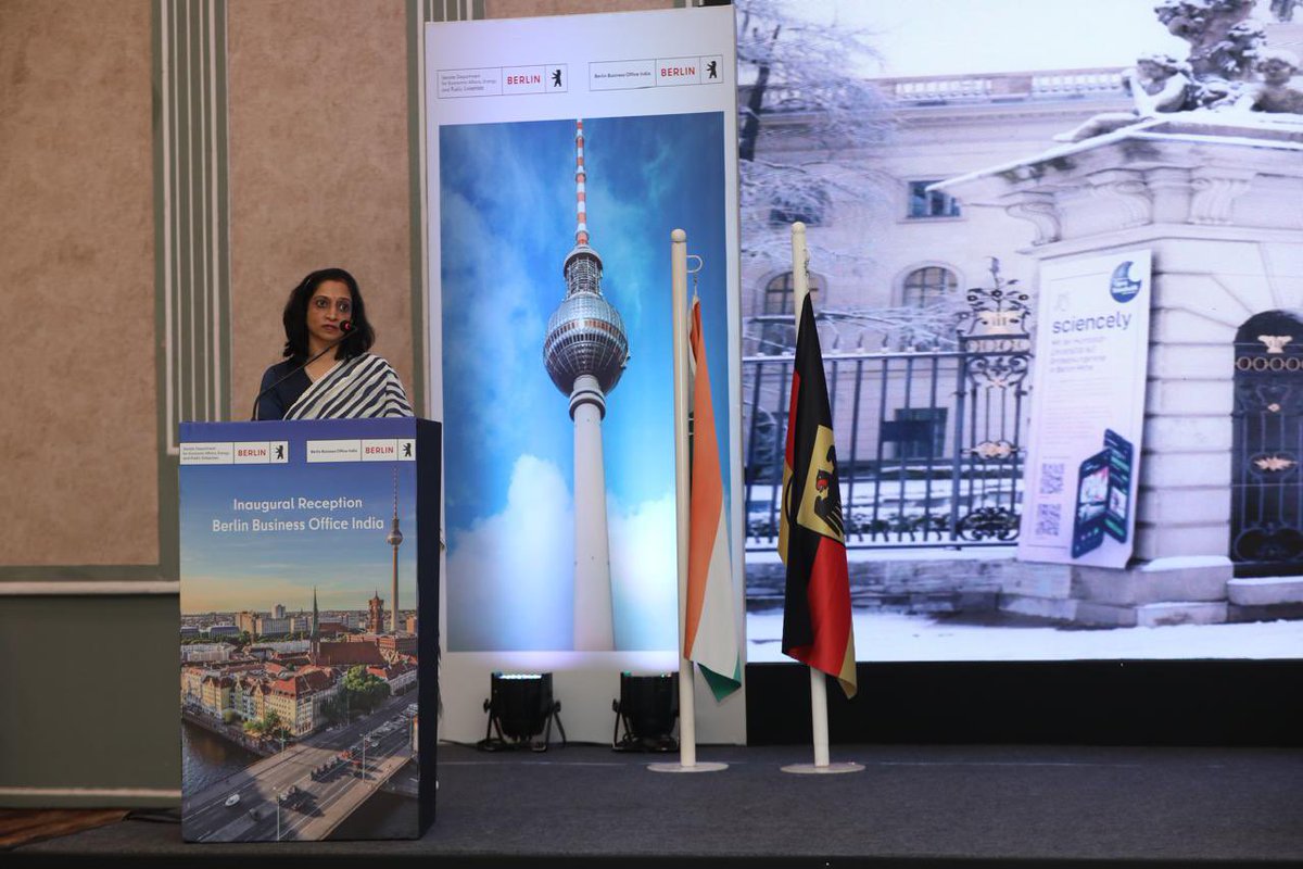 ITBTGoK's tweet image. Karnataka strengthens India–Berlin collaboration with the launch of the Berlin Business Office in Bengaluru. The engagement brings together leaders from government, industry and academia to drive co-innovation, investment and stronger talent linkages.

#GlobalPartnerships