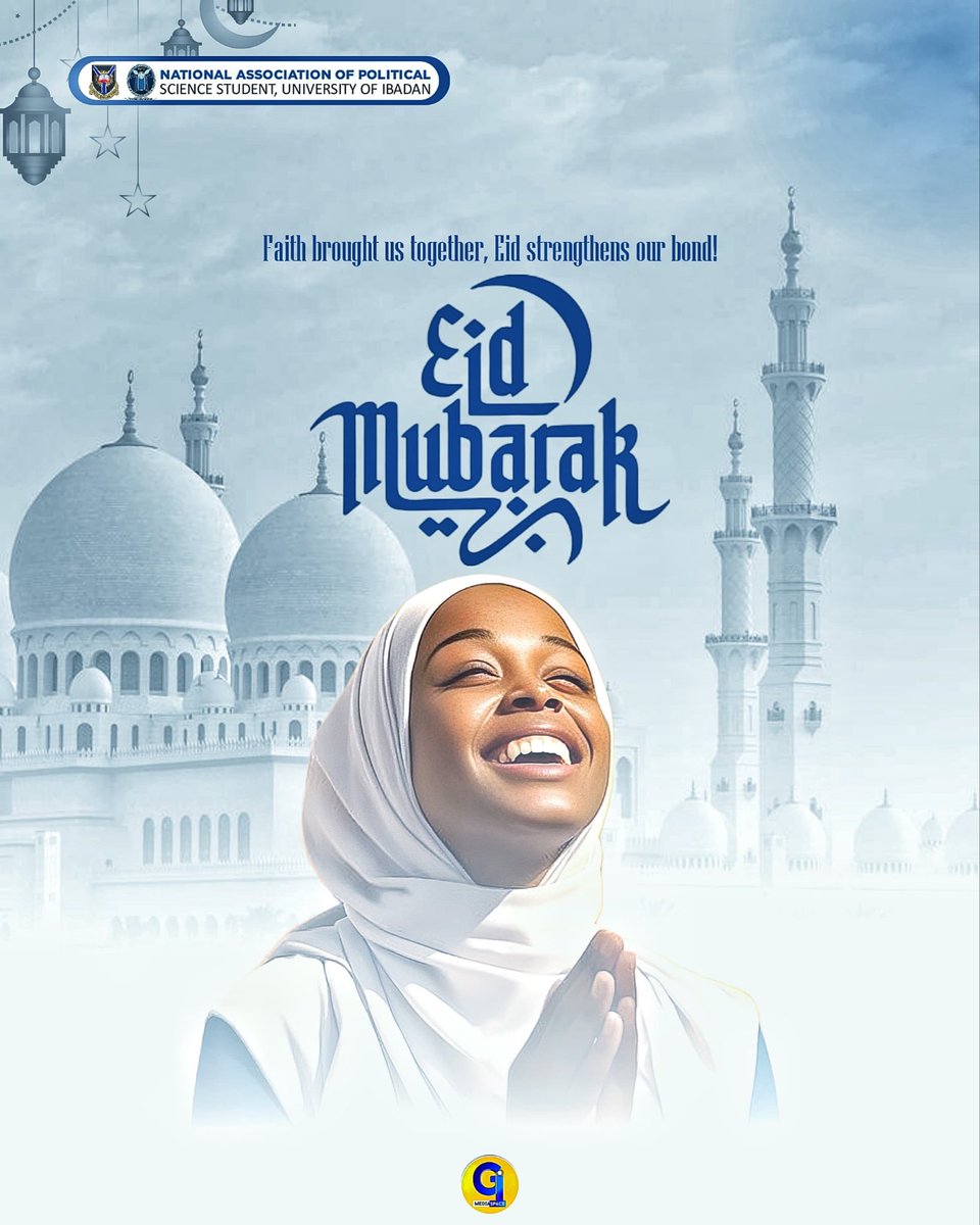 NapssUI2023's tweet photo. As the crescent marks the end of a sacred journey, be reminded that Eid is a reflection of faith and unwavering devotion.

May his Eid-al-Fitr renew hearts, deepen gratitude and. Strengthen the bond that we share as one people. https://t.co/6oQCOplBhj