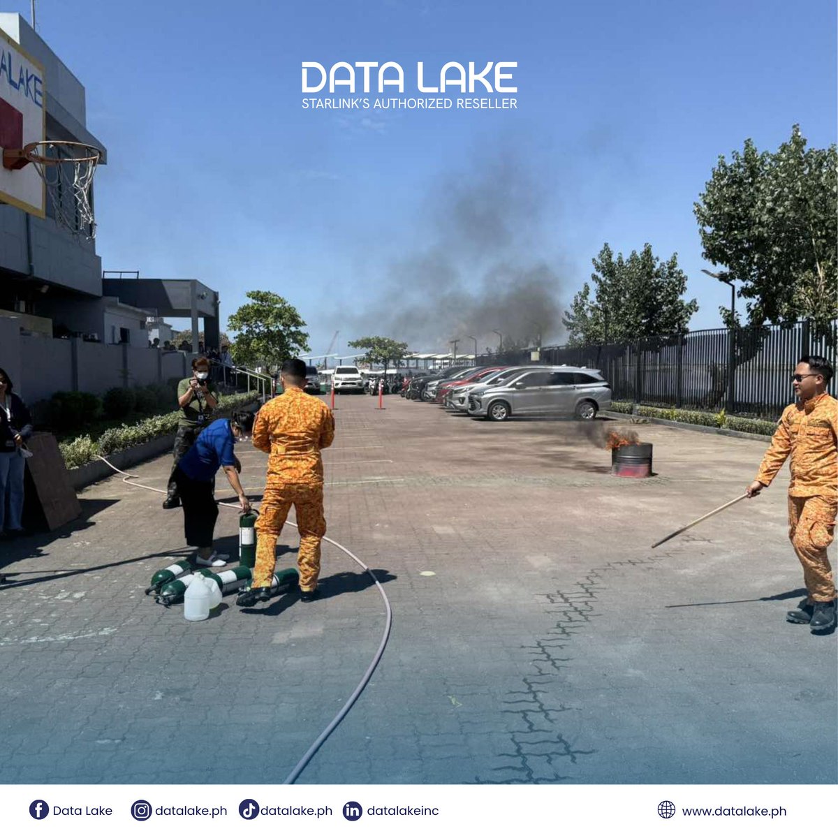 DataLakeInc's tweet photo. On March 19, 2026, Data Lake conducted its company-wide Fire Safety Training, Seminar, and Drills in line with Fire Prevention Month.

It’s a culture we build together.

#FirePreventionMonth #SafetyFirst #DataLakePH https://t.co/YpTgrfrdBp