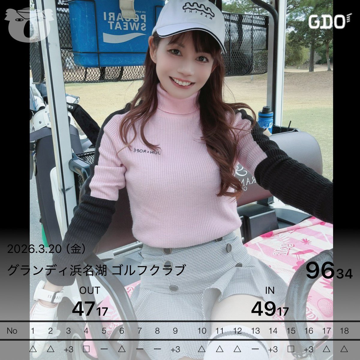 ちゃんな@ゴルフ日記🧸 tweet media