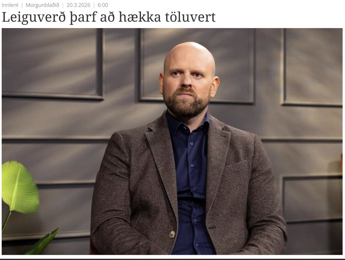 Stefnir Húni Kristjánsson tweet media