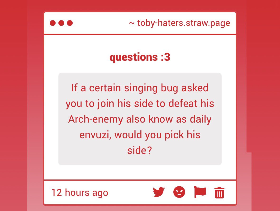 #1 toby fox hater tweet media