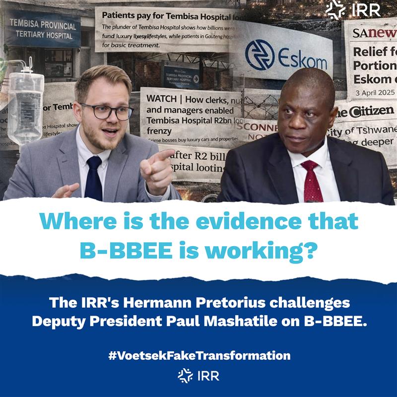 South African Institute of Race Relations tweet media