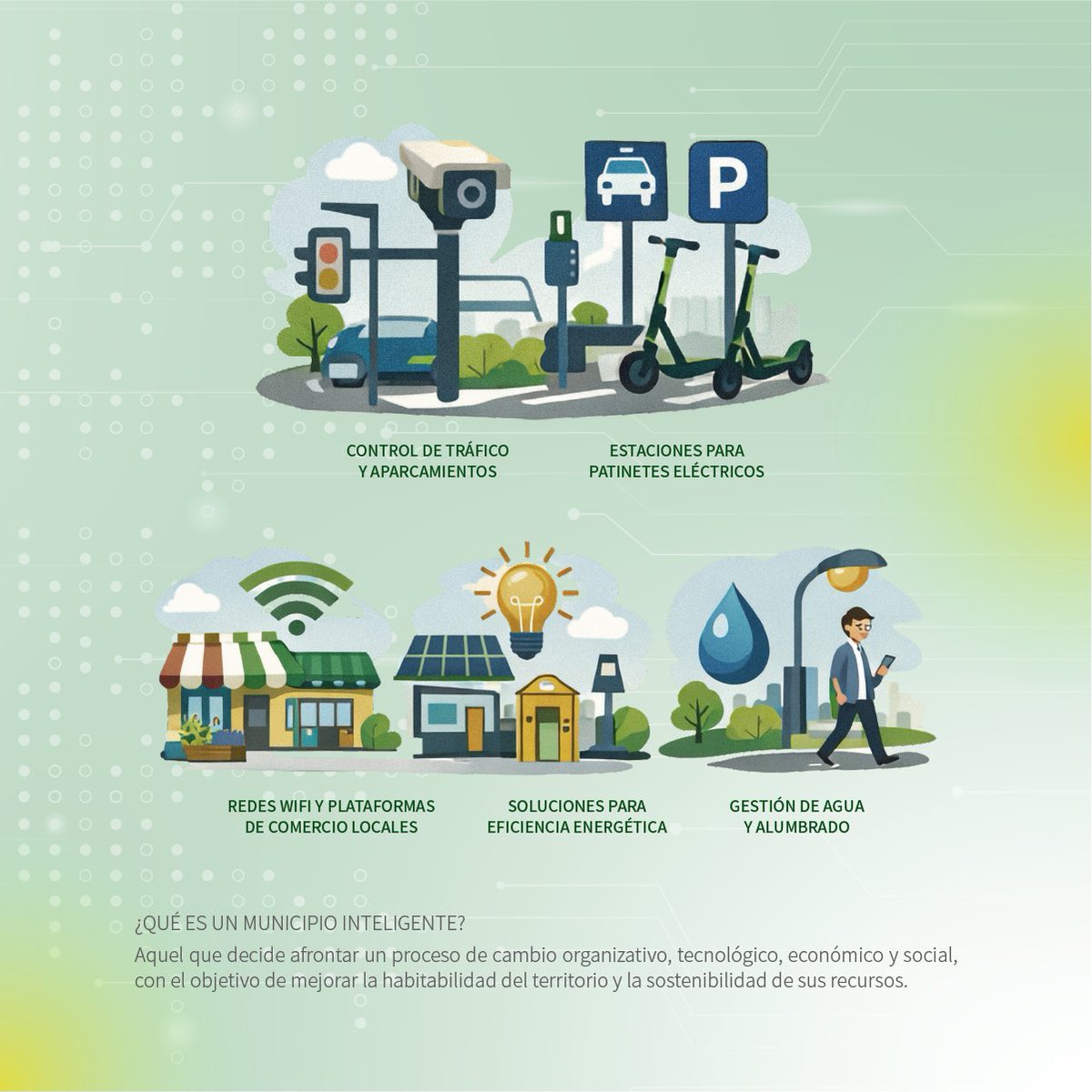 UniversidadAnd's tweet photo. 🏙️ Más de un millón de andaluces se beneficiarán de 21 proyectos para desarrollar ciudades inteligentes.

📍 En esta iniciativa participan 311 municipios de menos de 20.000 habitantes gracias a la #ordenCITI promovida por la Consejería de Universidad.

🔗 https://t.co/oKo9eNfPxd https://t.co/JfFq44qbih