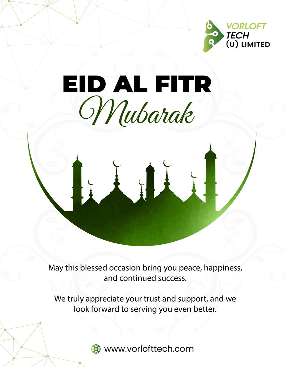 Vorloft_Tech's tweet photo. Eid Mubarak https://t.co/0S8gM4UeYO