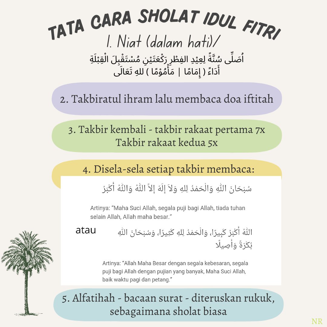 nuri_bani's tweet photo. Waktunya mengeluarkan postingan tahunan - Tata Cara Sholat Idul Fitri
#idulfitri #lebaran #1Syawal #ramadhan #puasa https://t.co/OwQlHYc3s2
