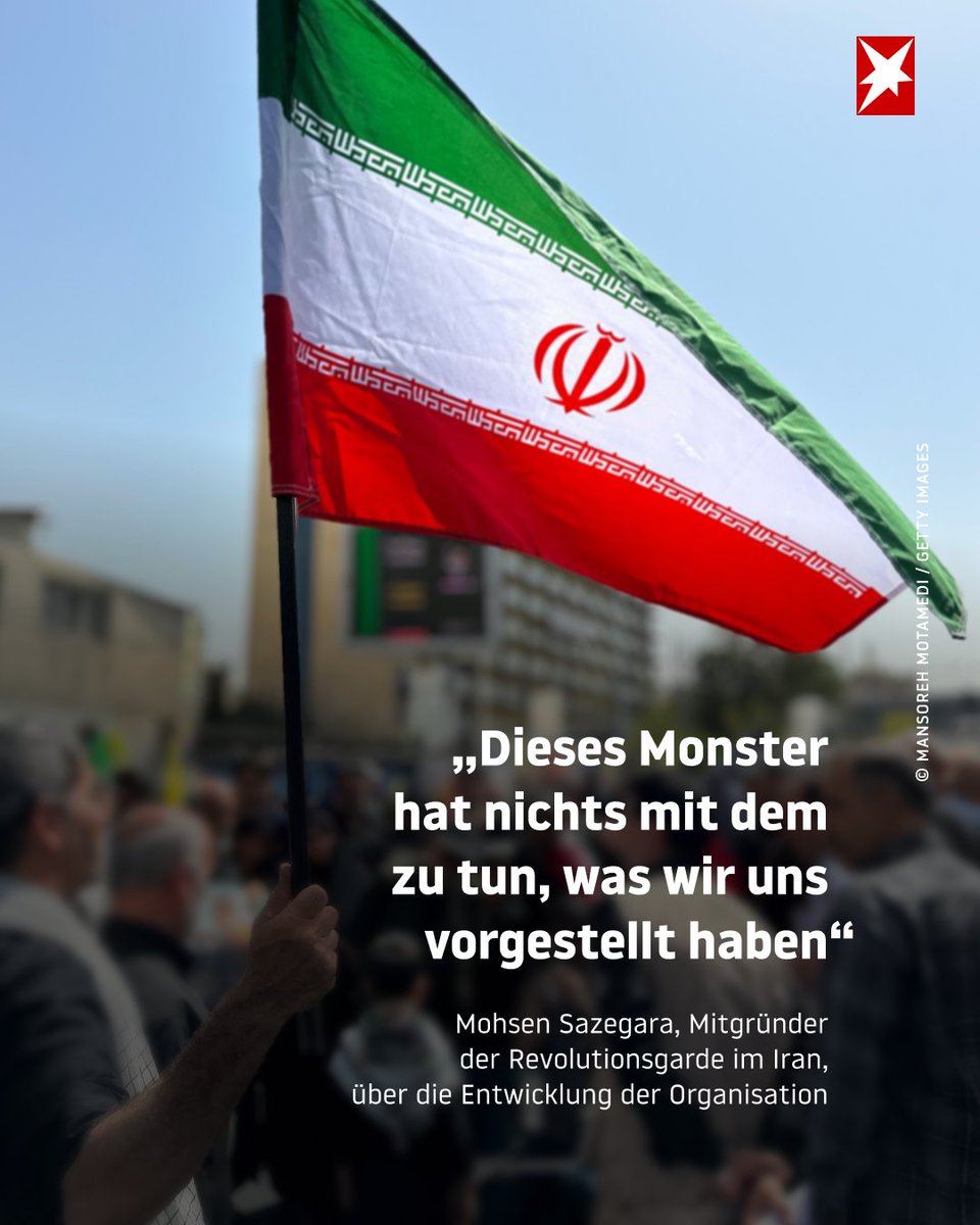sternde's tweet photo. Die Revolutionsgarden sind die eigentliche Macht im Iran. Mohsen Sazegara hatte sie einst mitgegründet – heute blickt er mit Entsetzen auf seine Schöpfung: https://t.co/KmTsB40O24 https://t.co/jYd3ZkrEyh