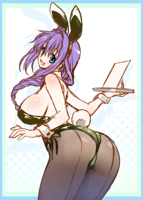ちょっと描き直してみた。 #これを見た人はバニーガールをTLに放流しよう