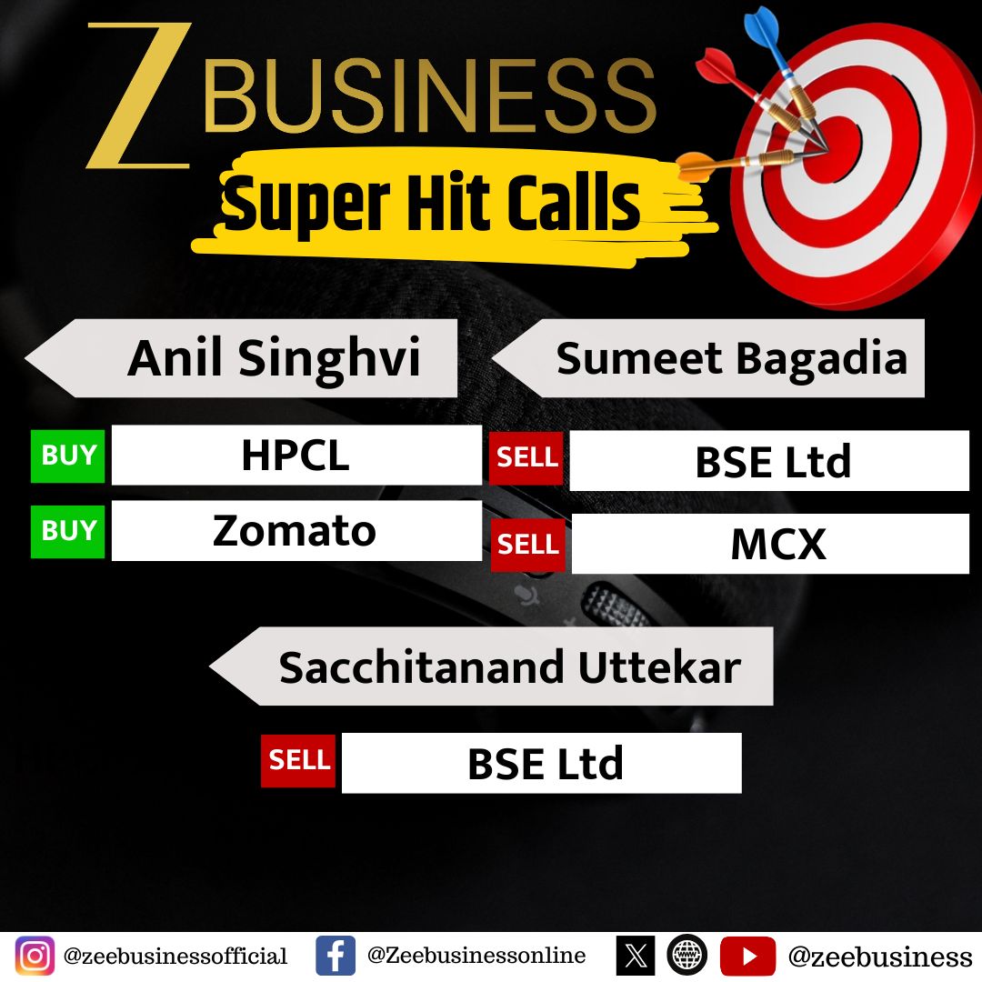 ZeeBusiness's tweet image. #ZeeBusiness के आज के #Superhitcalls