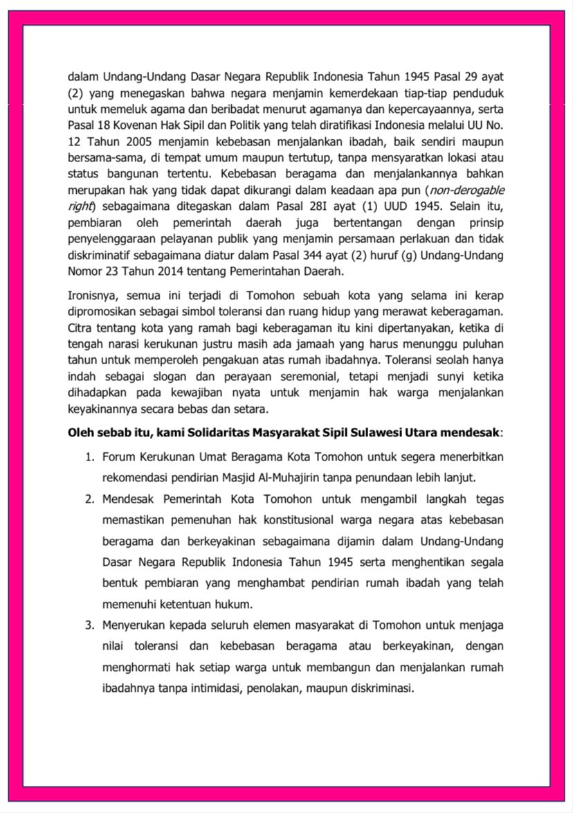 Lembaga Bantuan Hukum Manado tweet media