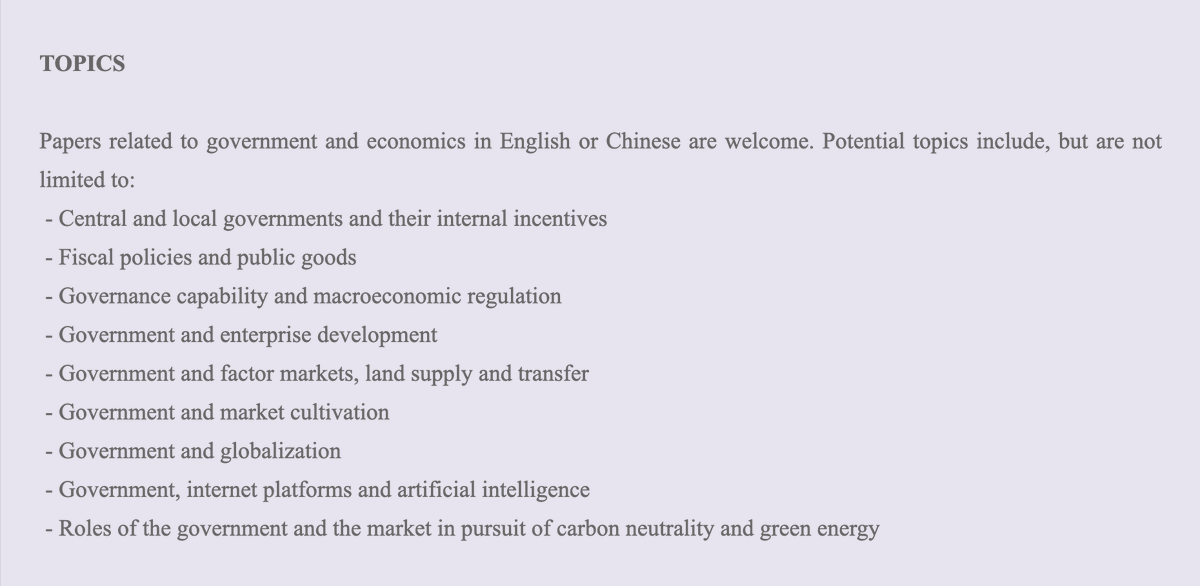 Society for the Analysis of Government & Economics tweet media