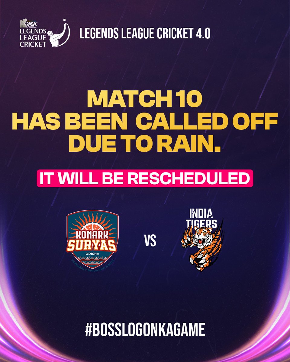 Legends League Cricket tweet media