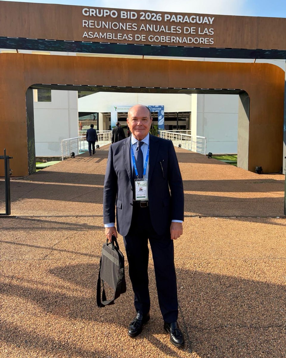 grupo_gtt's tweet photo. ✅ La semana pasada, nuestro CEO Carlos M. Rico Alonso fue invitado a la Reunión Anual del #BID en #Paraguay. 

🏛️ Un espacio clave para compartir nuestra experiencia en transformación #tributaria y reforzar el posicionamiento de grupo gtt en #Latinoamérica. https://t.co/YIV9CVgTJ7