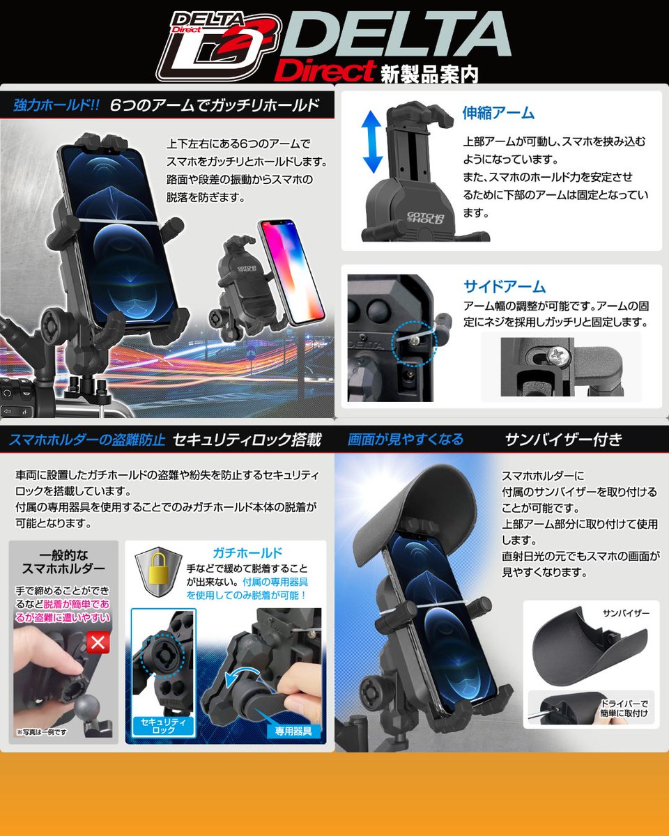 【公式】DELTA Direct (デルタダイレクト) tweet media