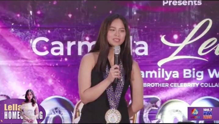 __nininford's tweet photo. Finally, Tacloban gets to witness carmella as their blooming bunso ng tacloban!

ALL EYES ON LELLA https://t.co/wGHLlPWg3z