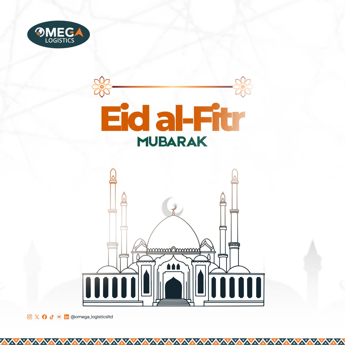 Omega_Logistics's tweet photo. Eid Mubarak! 🌙✨ May your heart be filled with joy and your home with blessings.

#eidalfitr #omegalogistics #eidmubarak https://t.co/jvpff4BYBF