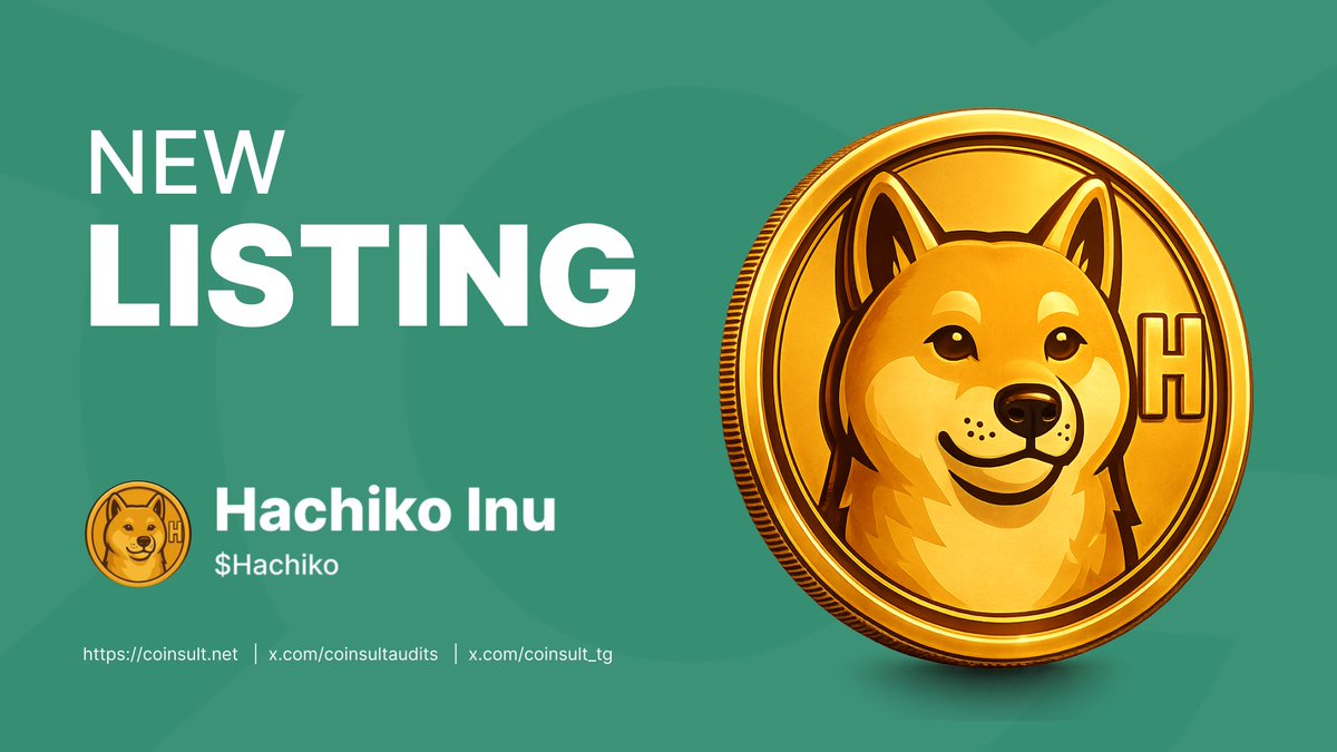 Coinsult - Listings tweet media