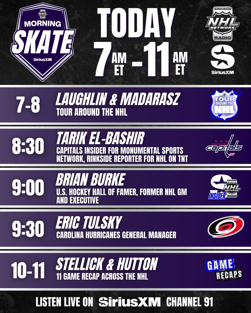 SiriusXM NHL Network Radio tweet media