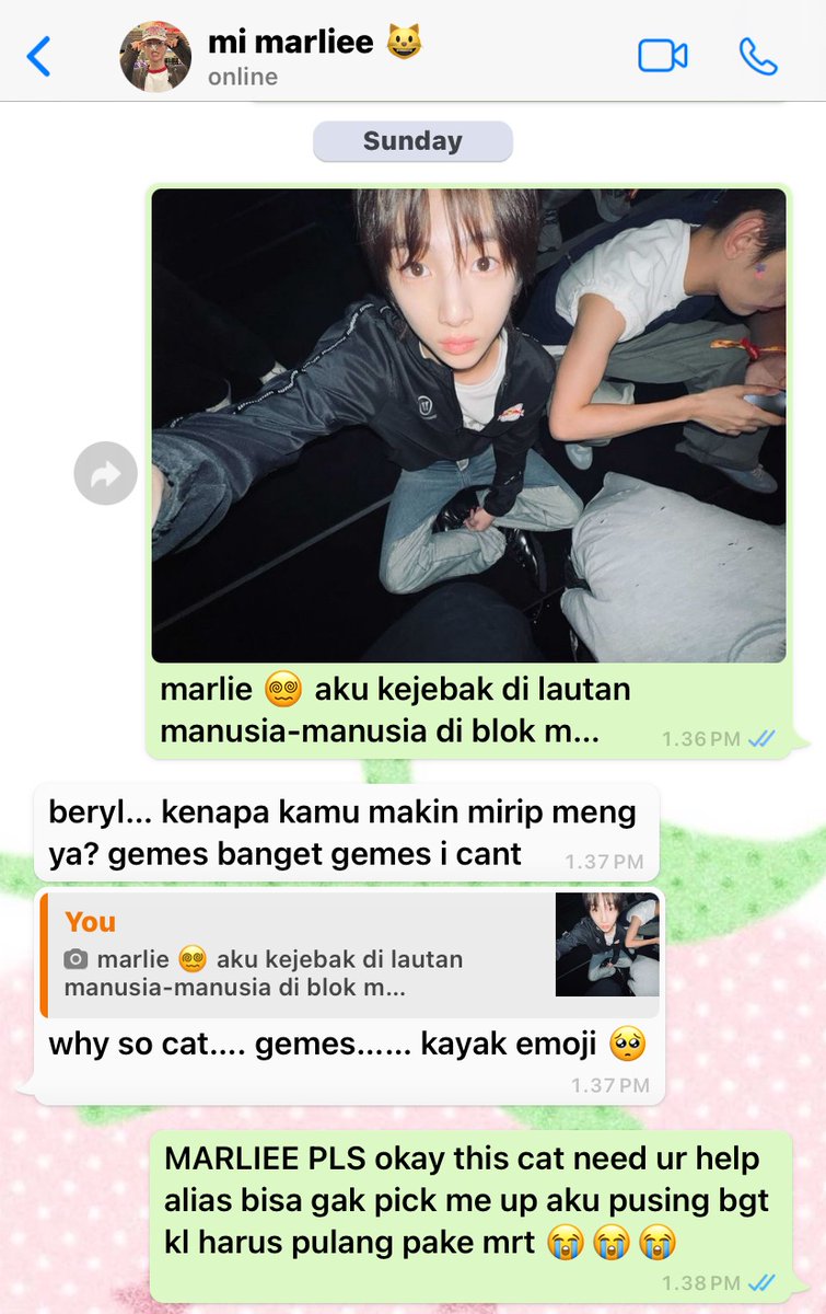 hyeonhood's tweet photo. #marhoon two tweets au! daily “GEMESS” agenda ke pacar imut nya itu :3 https://t.co/W0cDPV3CWi