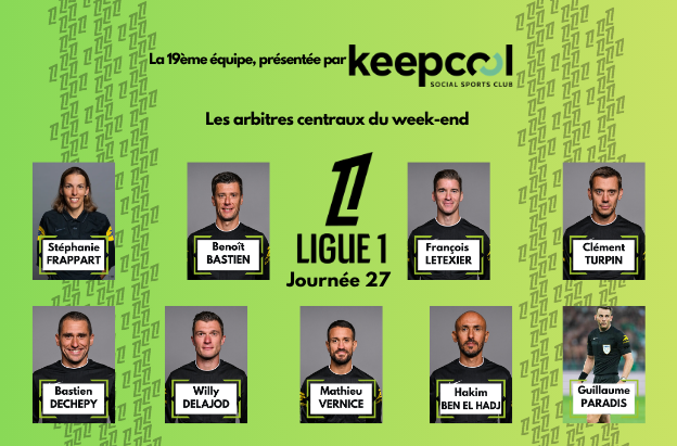 ArbitresSAFE's tweet image. ⭕️ @Ligue1  

La 1️⃣9️⃣ème équipe des arbitres assistants, présentée par notre partenaire @keepcool_off  

#arbitres #arbitrage 
#referee