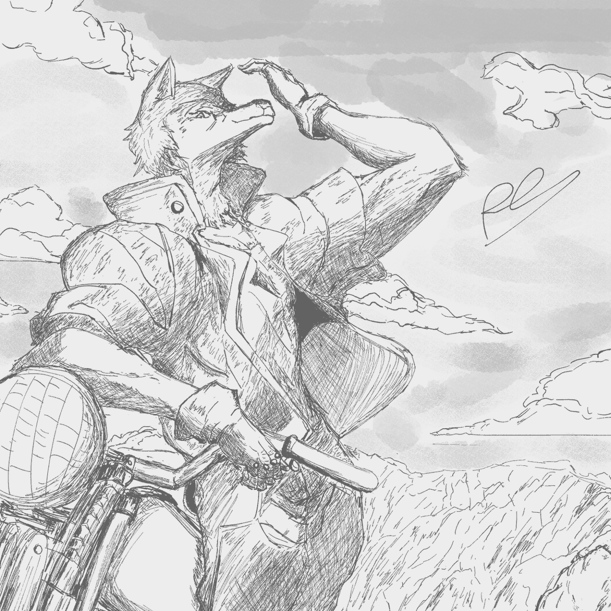 MajorRebel_Red's tweet photo. Jojo x Beastars https://t.co/tIvnJHdHsL