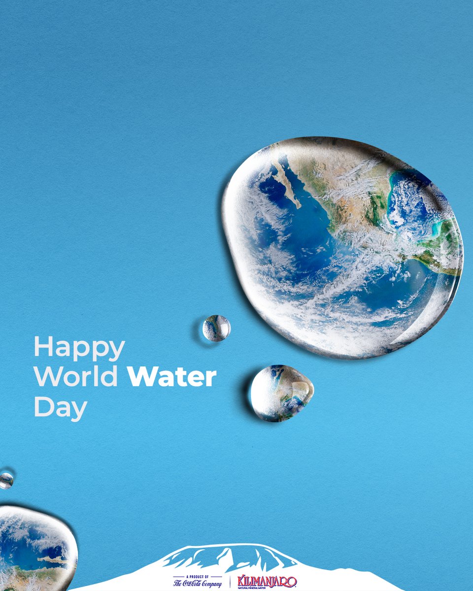 Happy World Water Day
Tuendelee kuvilinda na kuvitunza vyanzo vyetu asilia vya maji.
#kilimanjaronaturalmineralwater #naturalmineralwater #worldwaterday