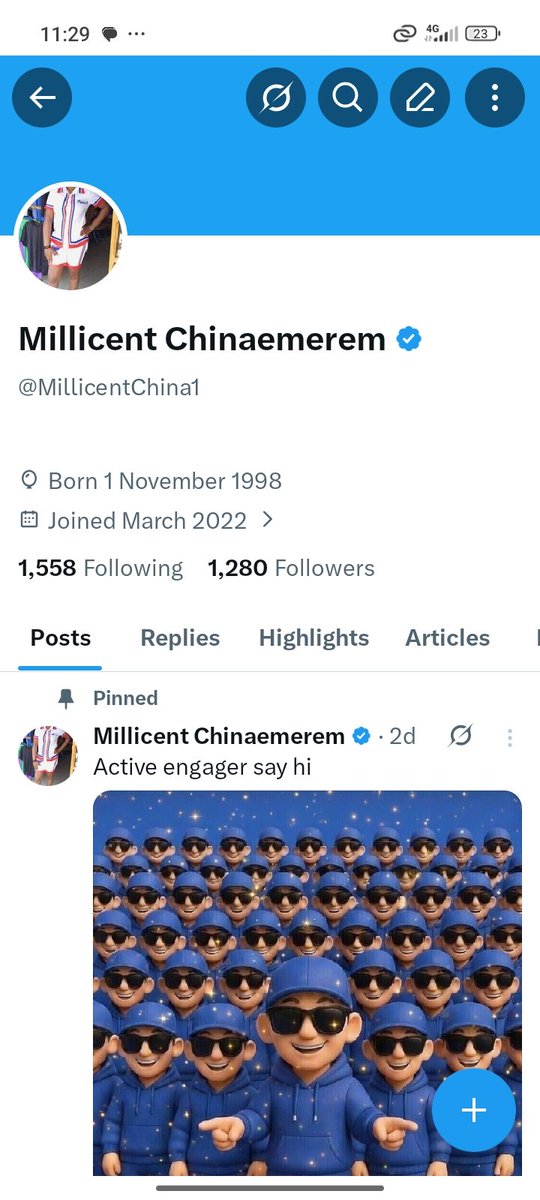 Millicent Chinaemerem tweet media