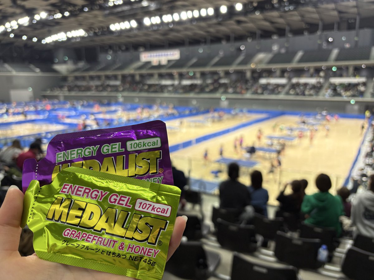 今年度最後の大会でしたが、この1年間メダリストの商品にお世話になりました🙇‍♂️
試合の合間にも手軽に摂取しやすくておすすめです。
みなさんも是非手に取ってみてください！

#メダリスト
#アリスト
#サンリツ