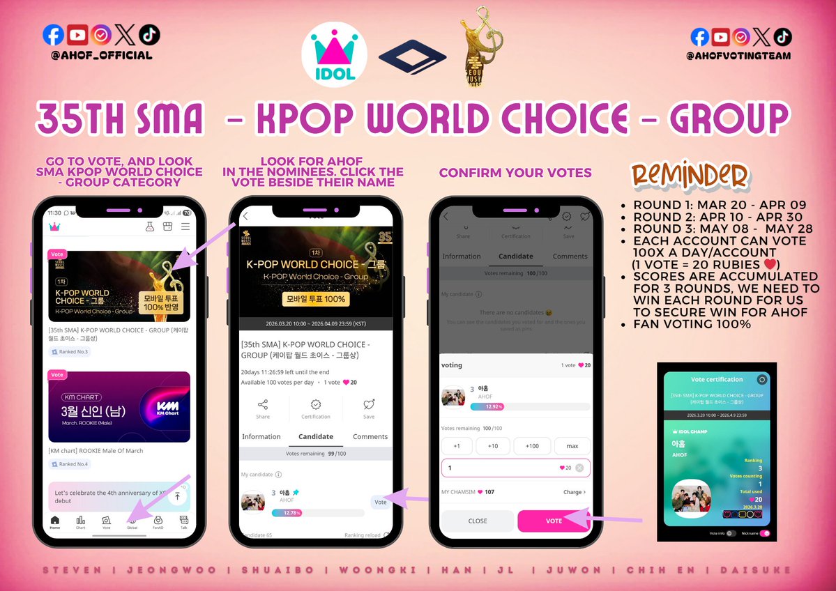 AHOF VOTING OFFICIAL TEAM tweet media