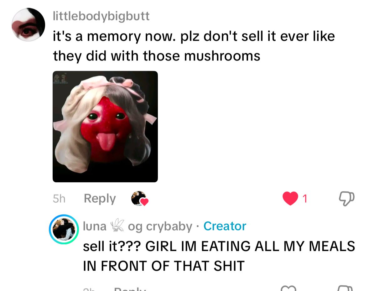 luna 𓆤 og crybaby tweet media